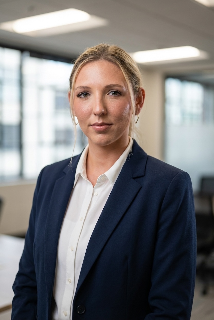 Email signature headshot example