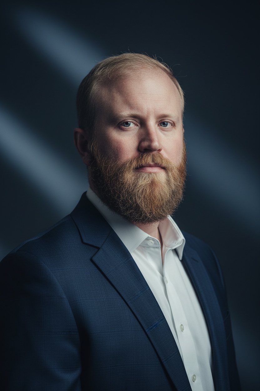 Professional LinkedIn profile photo example