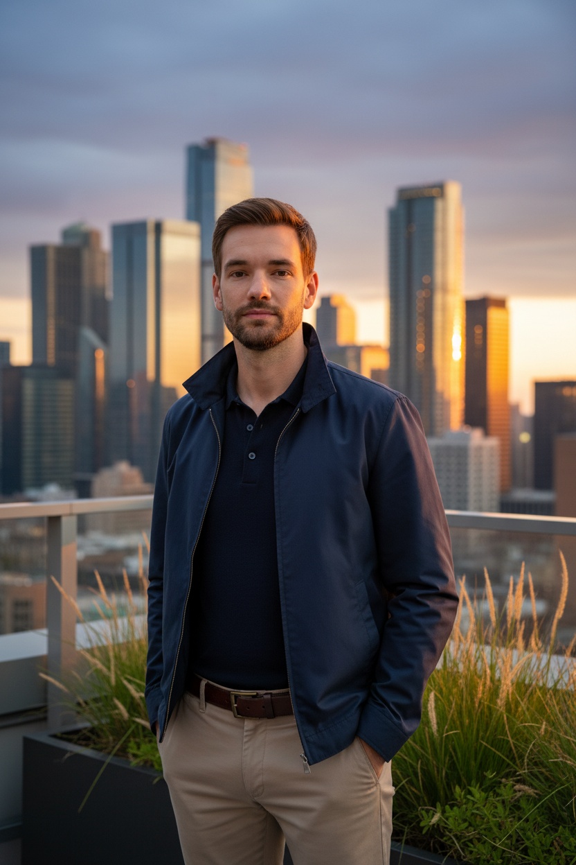 After: professional portrait